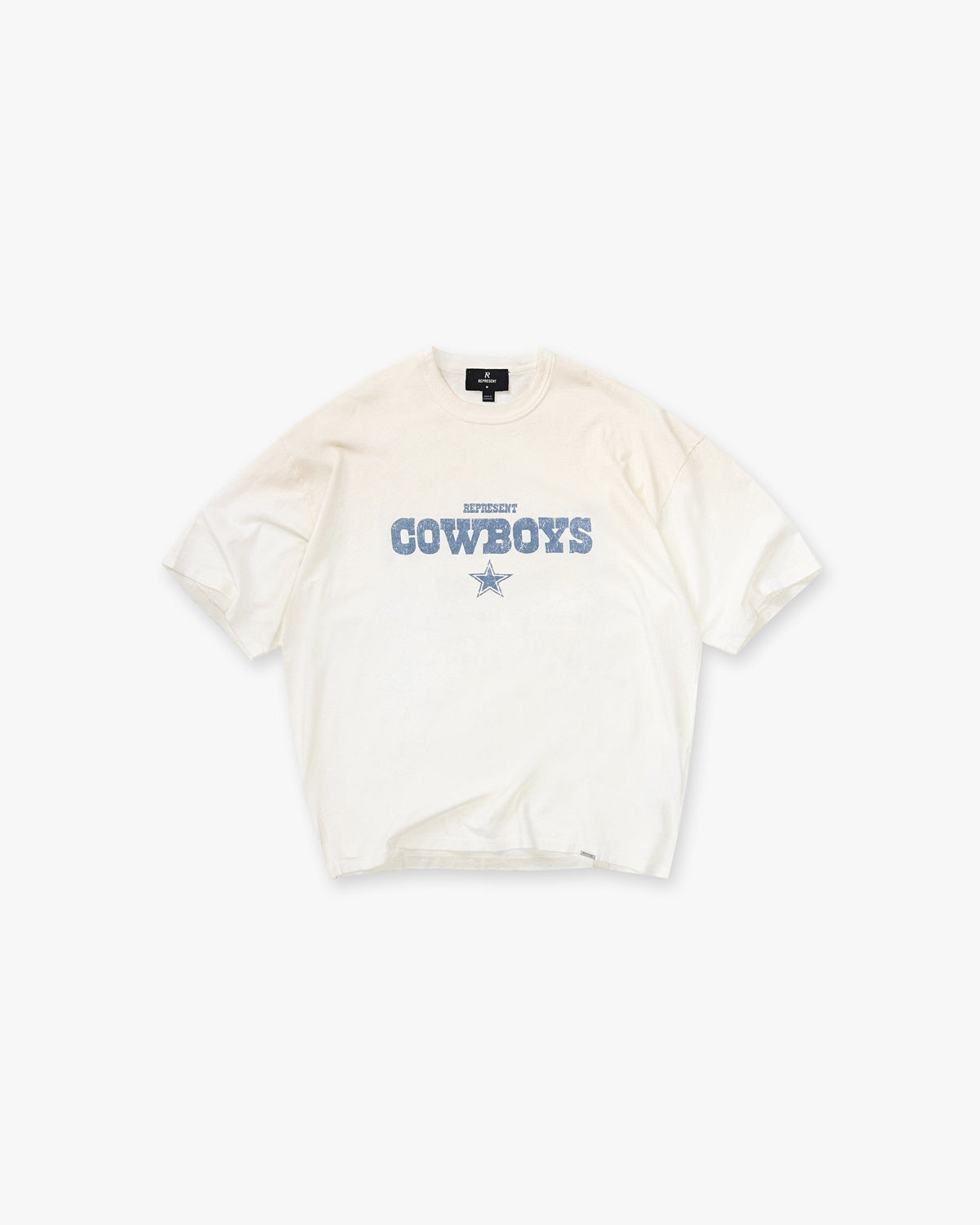 Represent Dallas Cowboys x Represent T-Shirt Washed Ecru