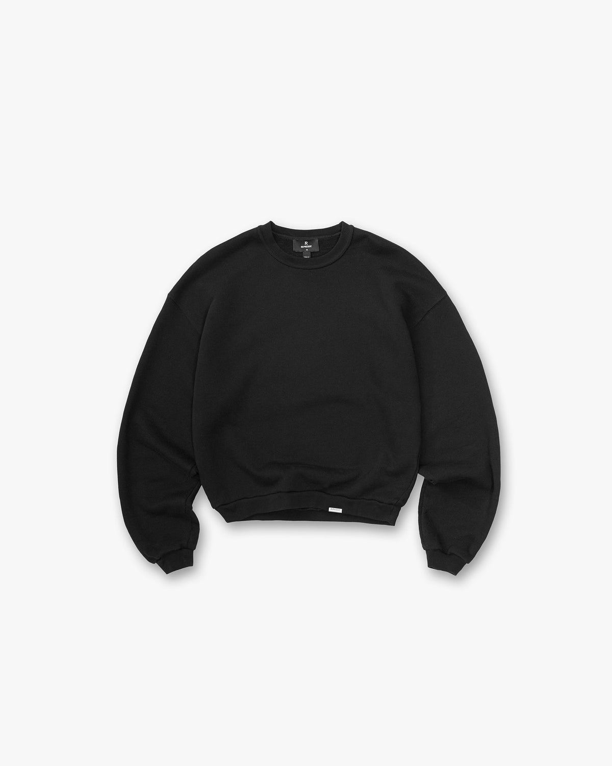 Represent GH Shrunken Sweatshirt Jet Black
