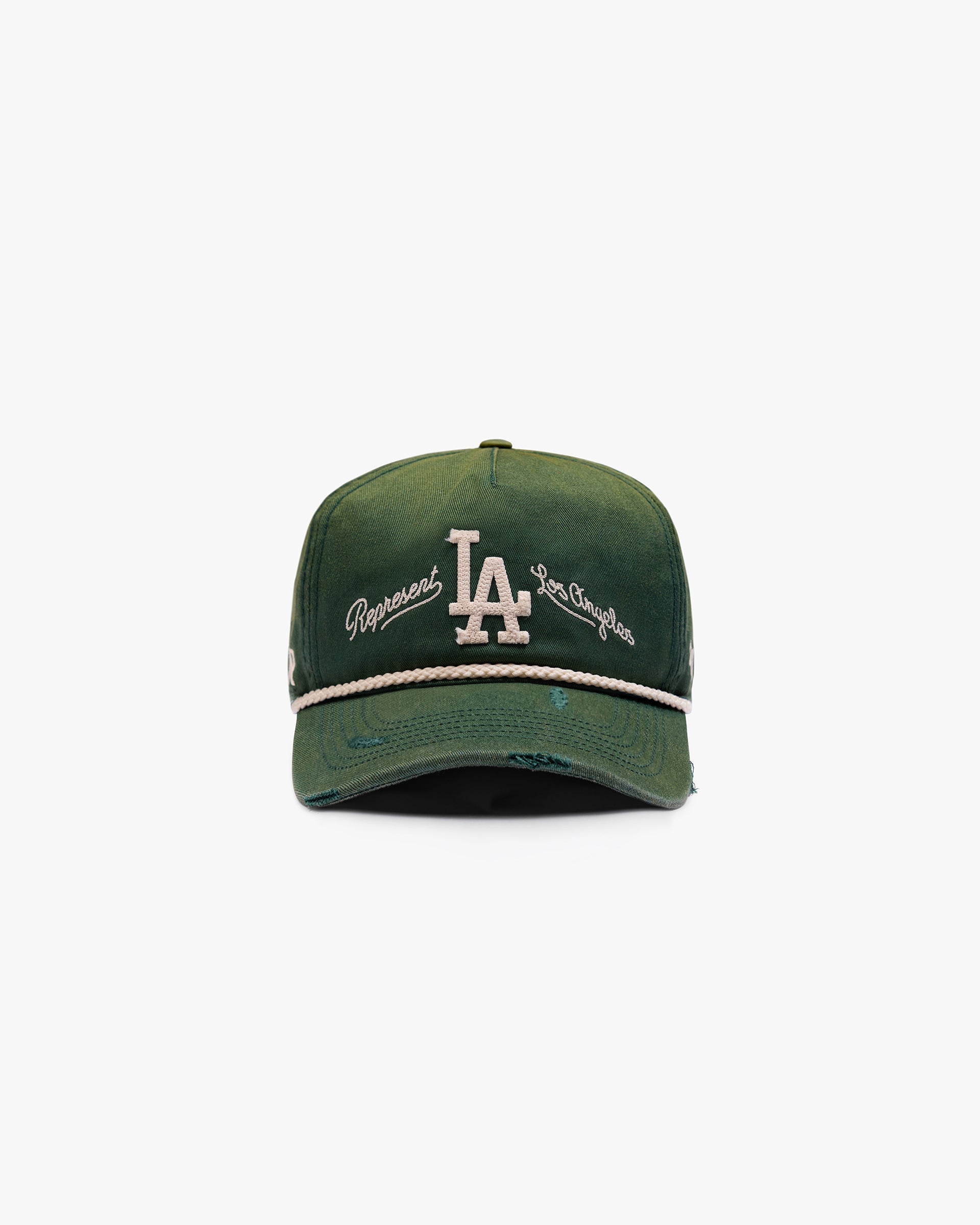 Represent Los Angeles x Represent 47 Cap Vintage Green