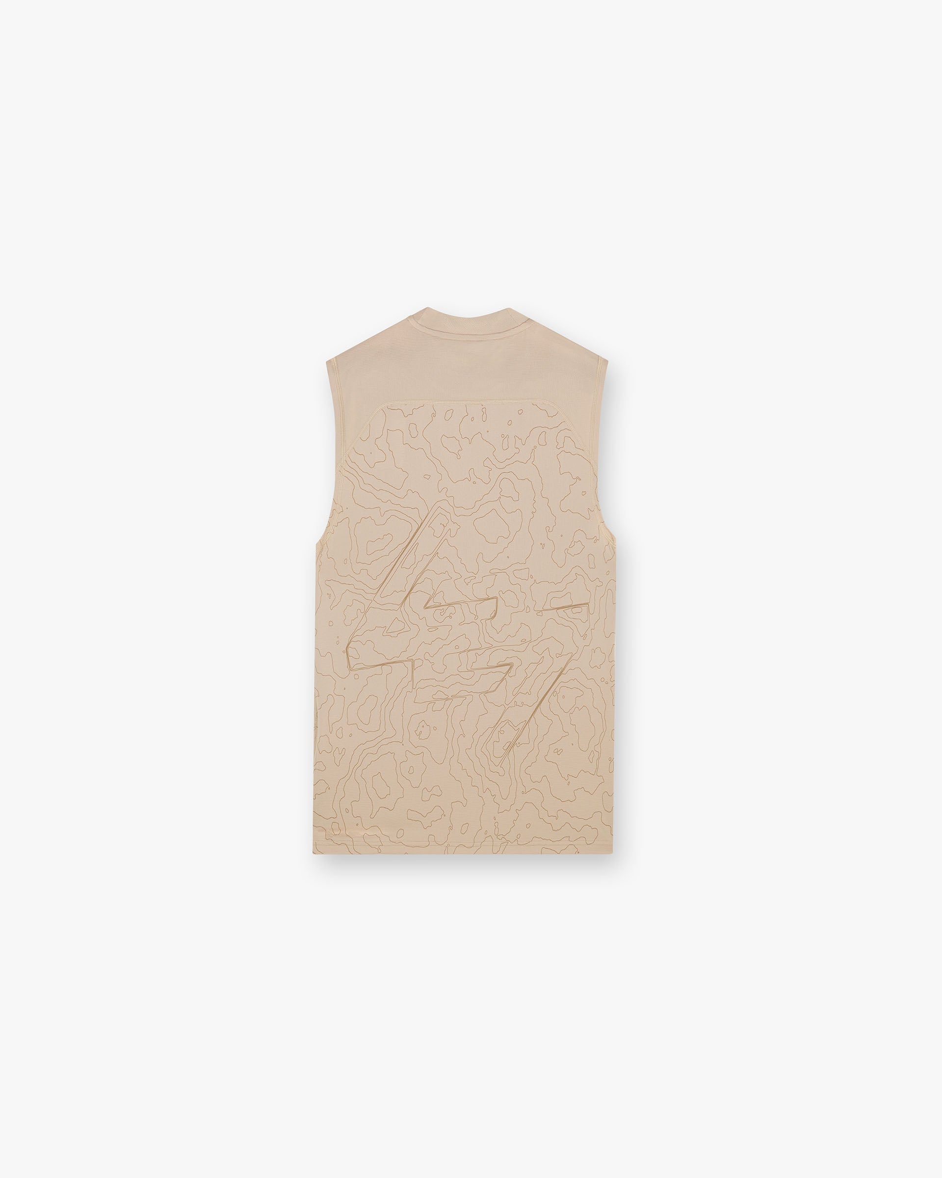 Represent 247 Contour Run Tank - Pebble