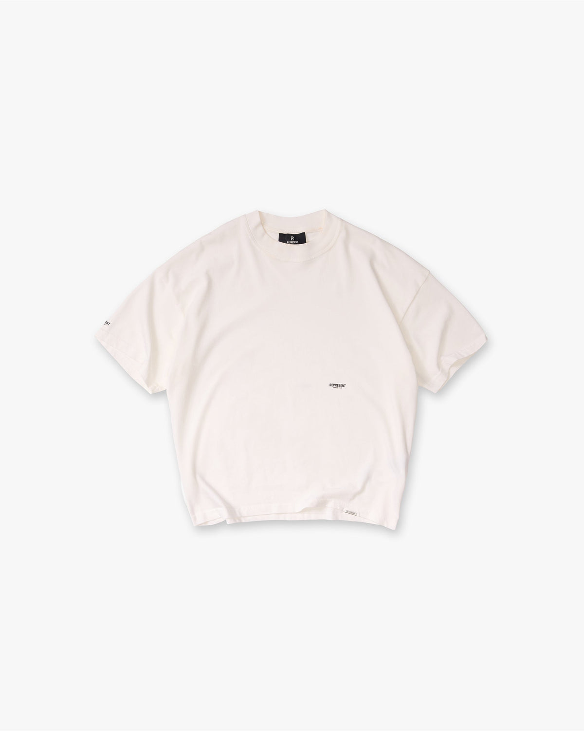Represent Micro Owners Club T-Shirt Flat White
