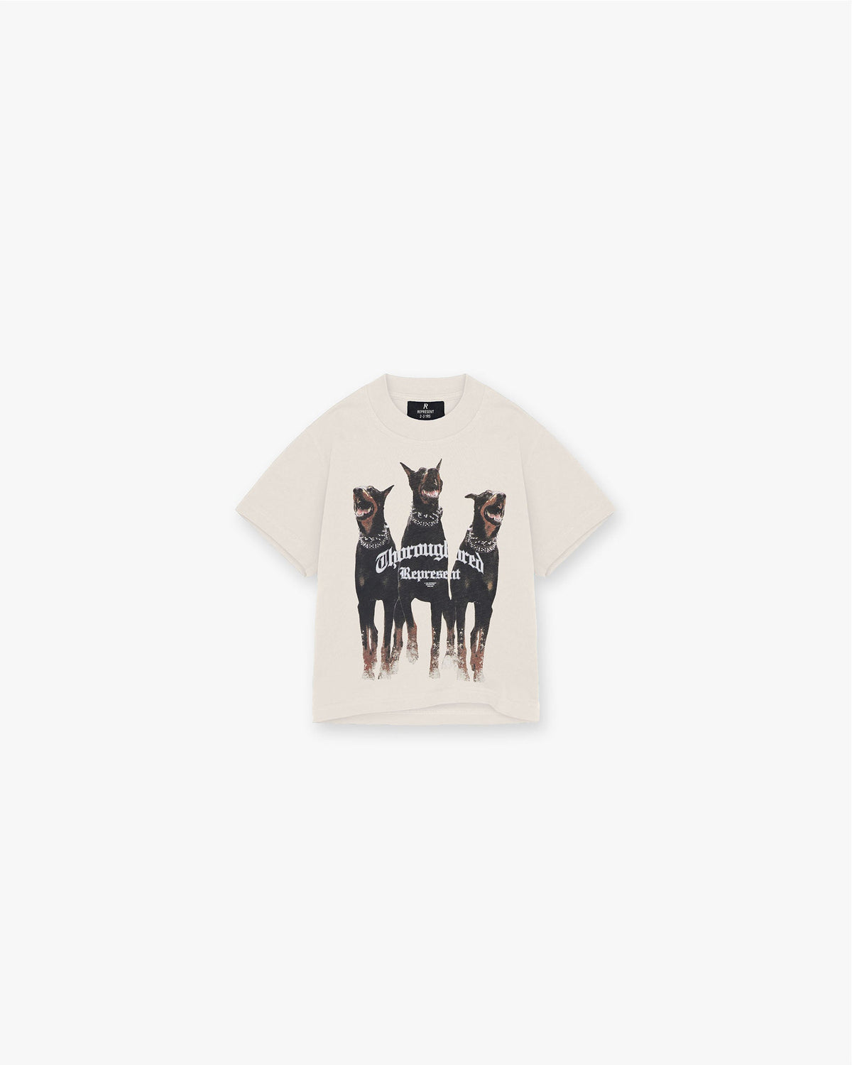 Represent Mini Thoroughbred T-Shirt Vintage White