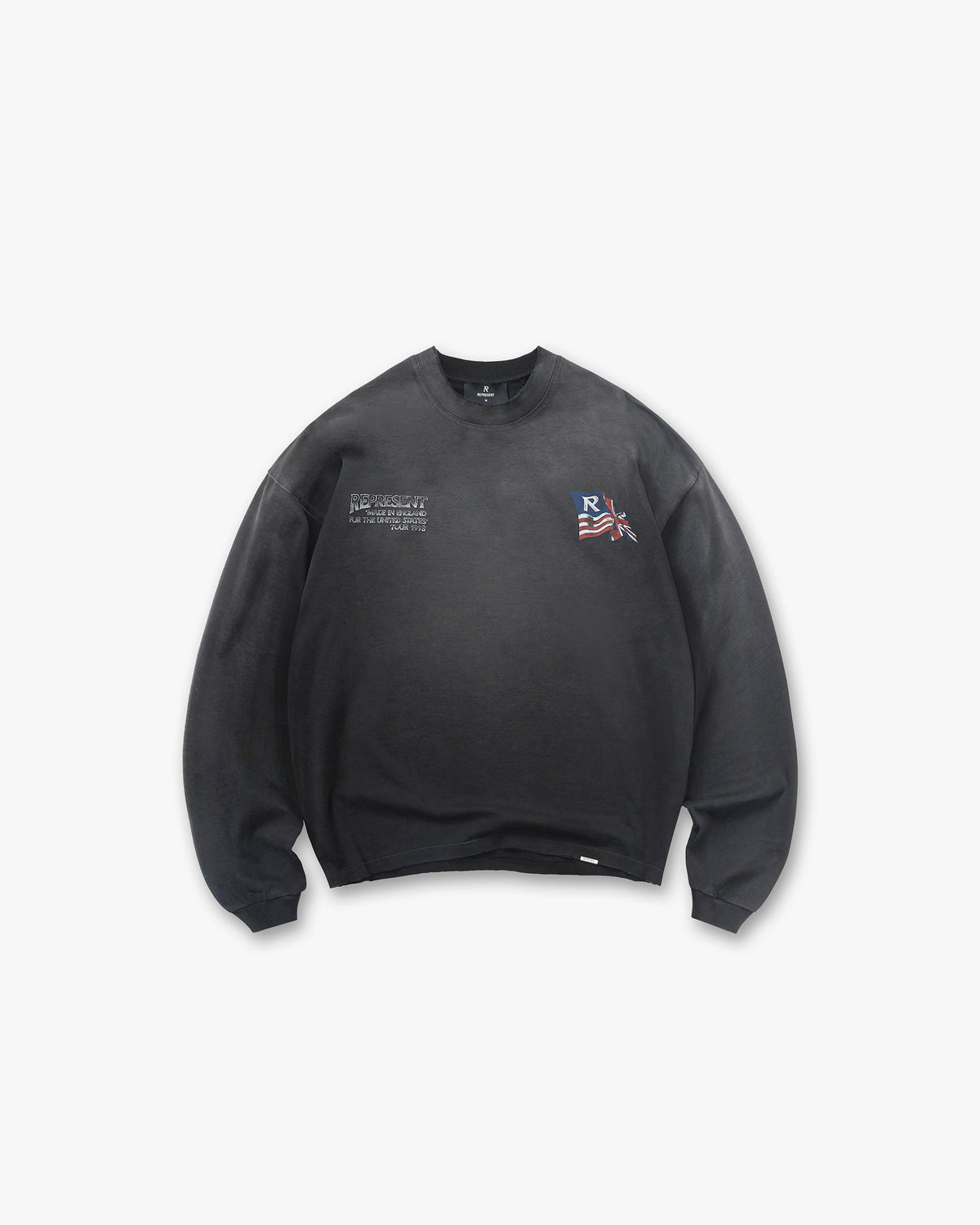 Represent Eagle Long Sleeve T-Shirt Black