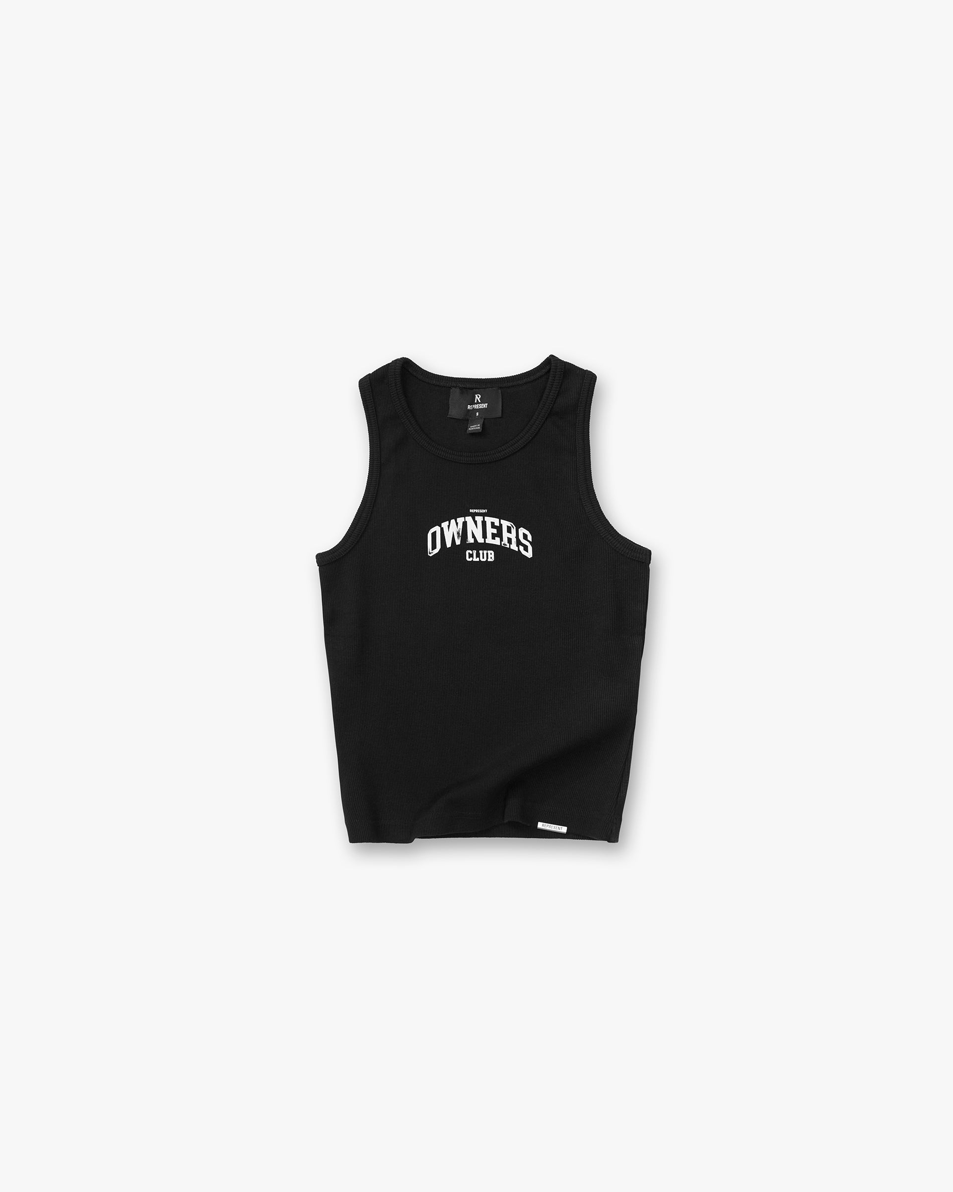 Represent Owners Club Rib Vest Jet Black
