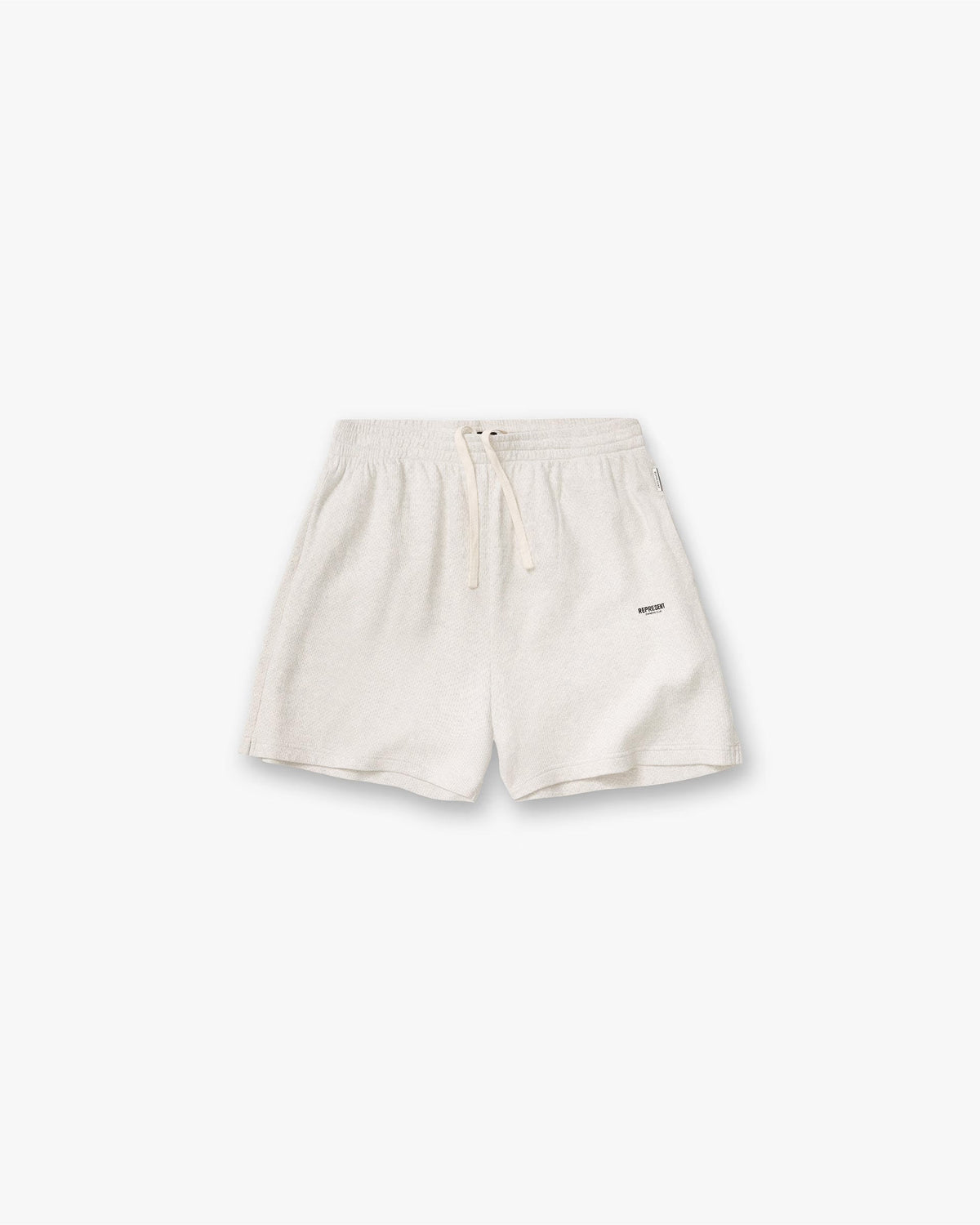Represent Micro Owners Club Mesh Shorts Cream Marl