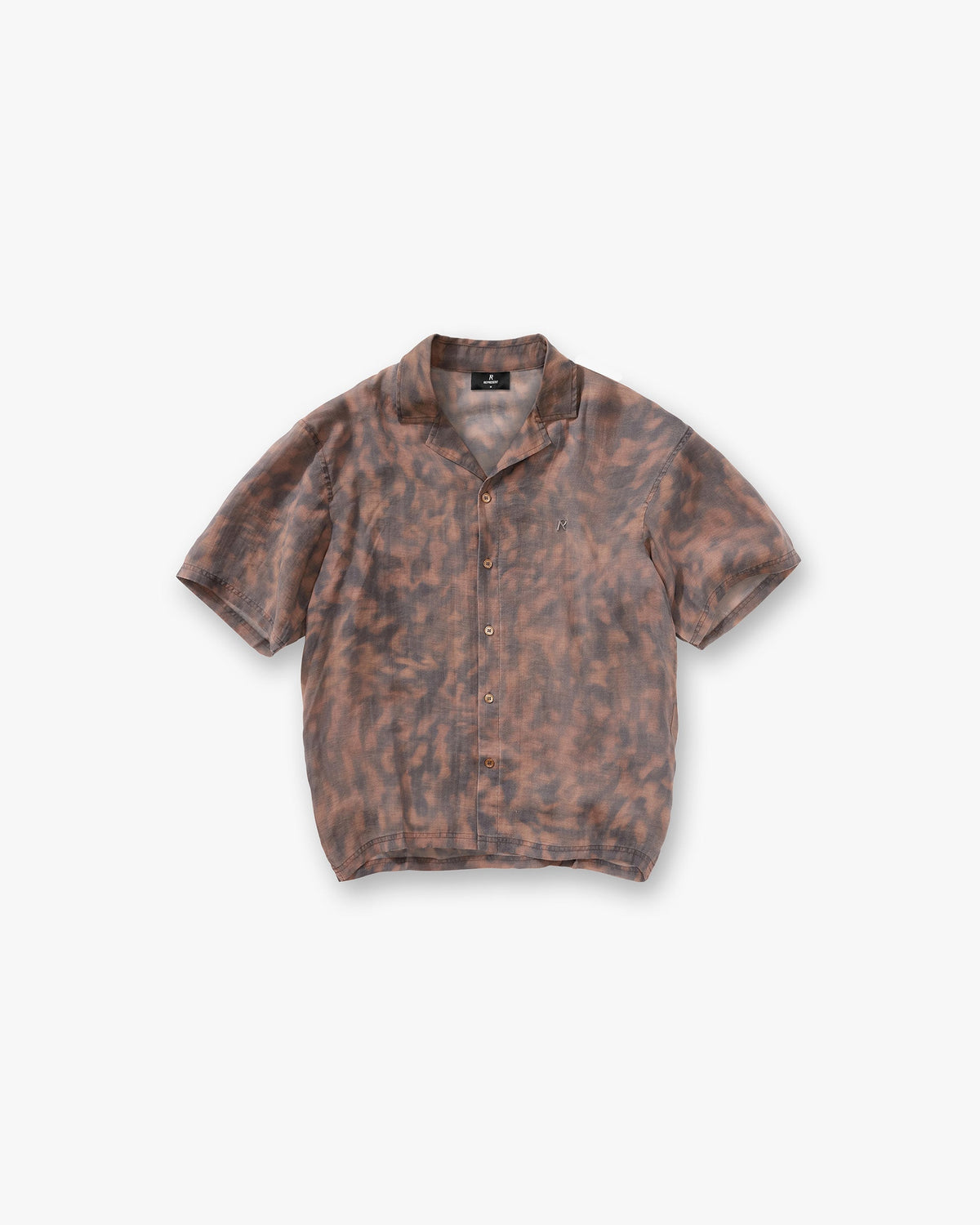 Represent Tortoise Print Shirt Brown
