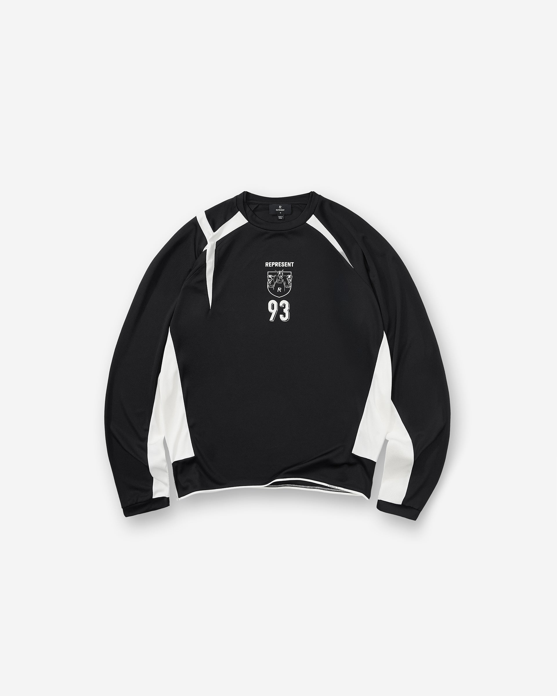 Represent Star Long Sleeve Jersey Jet Black