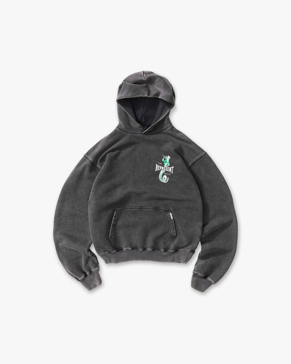 Represent x The Viper Room Dice Hoodie Vintage Grey