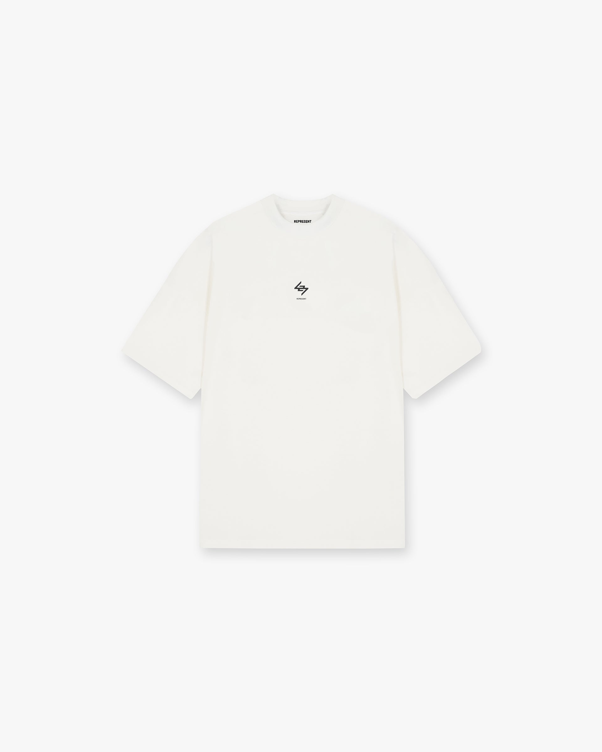 Represent 247 Oversized T-Shirt Flat White