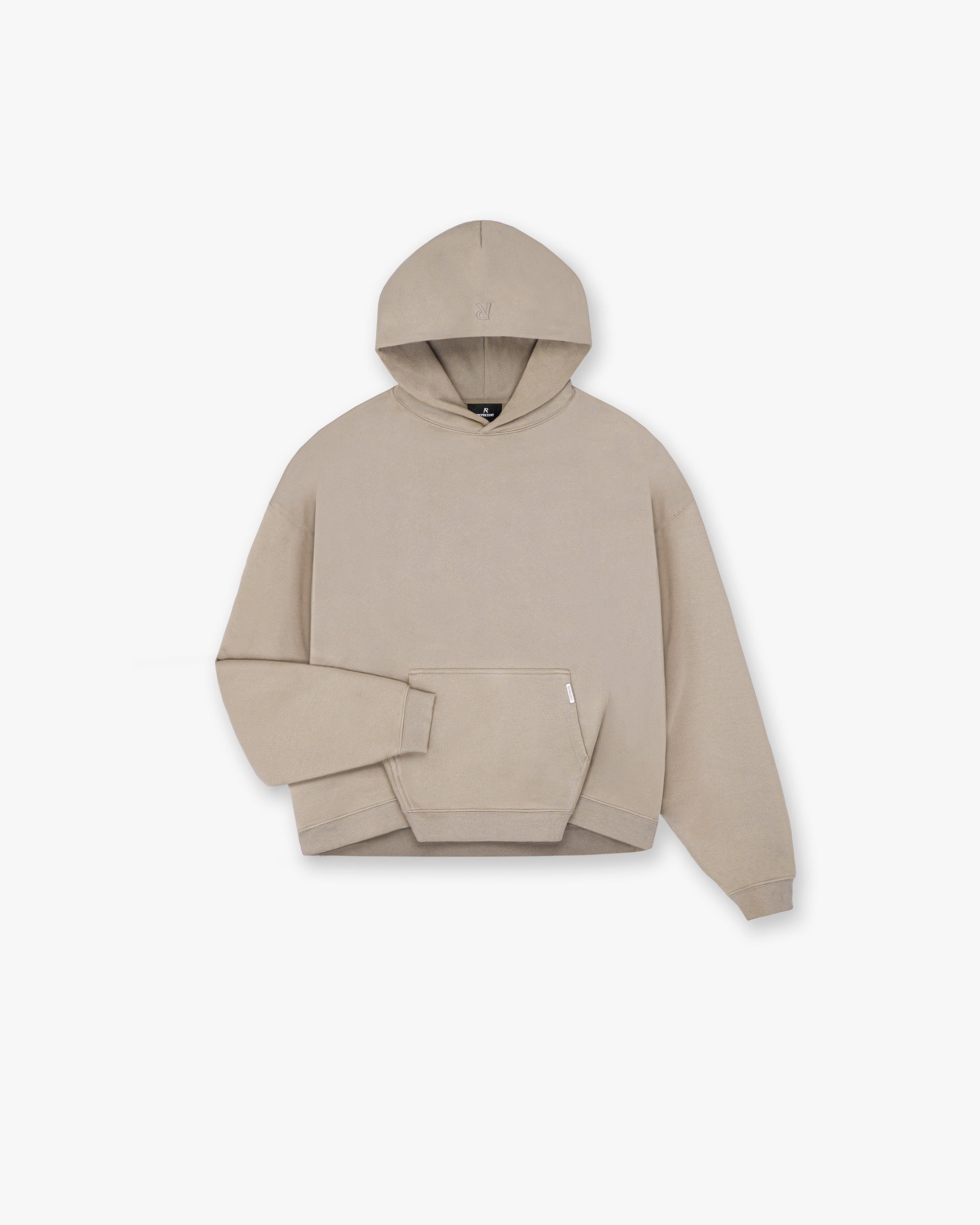 Represent Initial Boxy Hoodie Dune