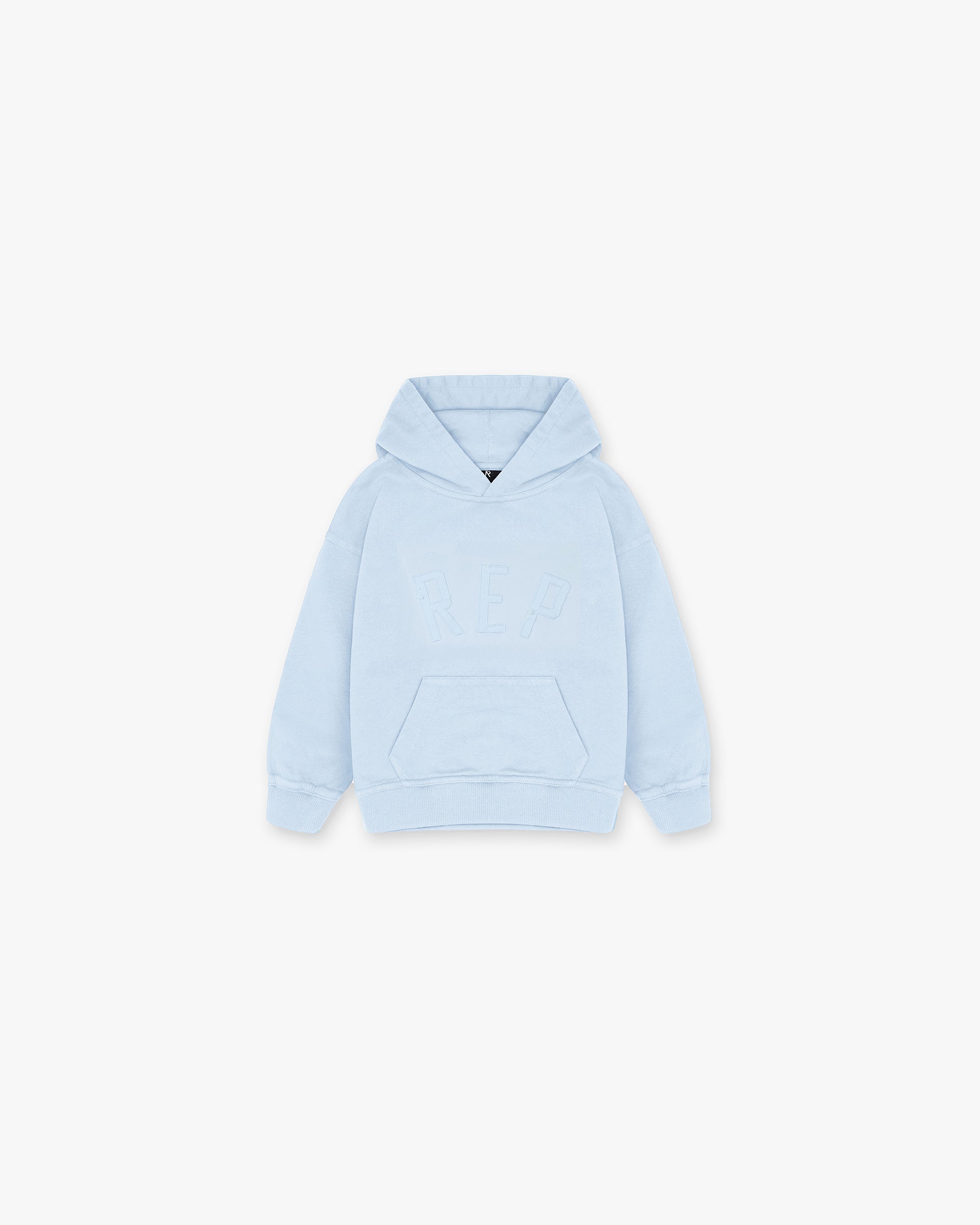 Represent Mini Rep Applique Hoodie Powder Blue