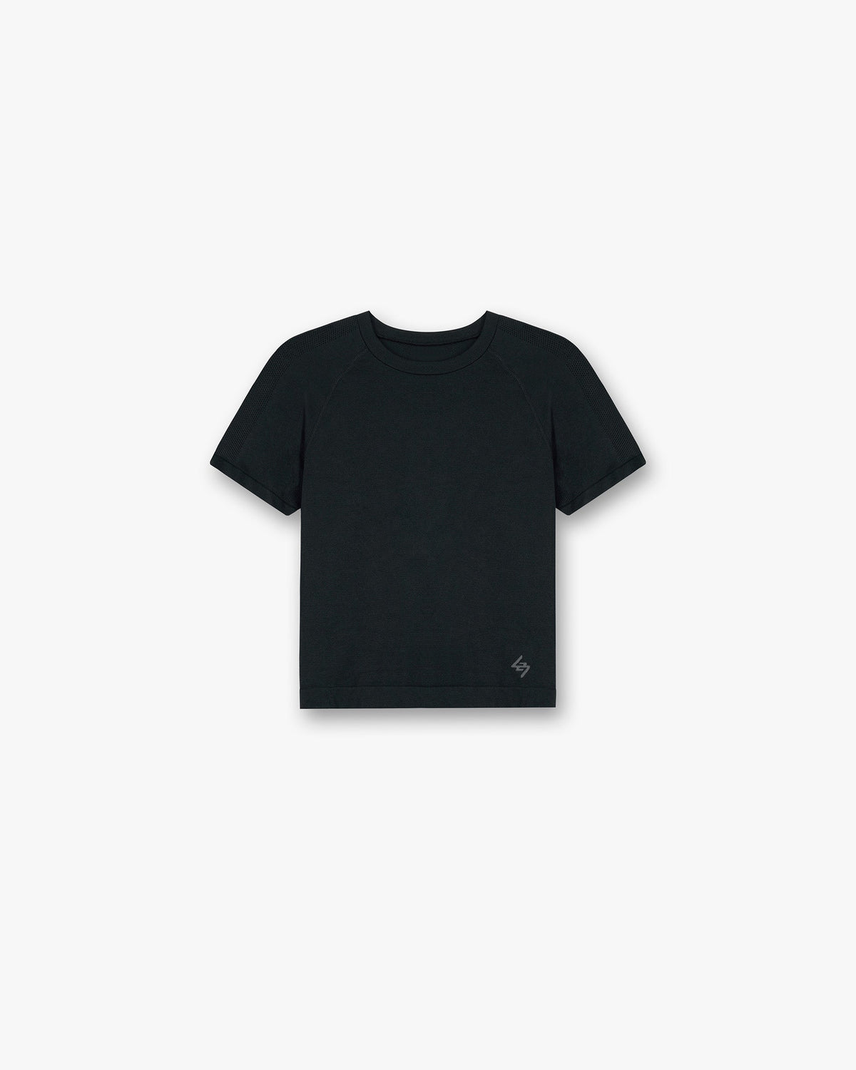 Represent 247 Ease Seamless Perforated T-Shirt Black
