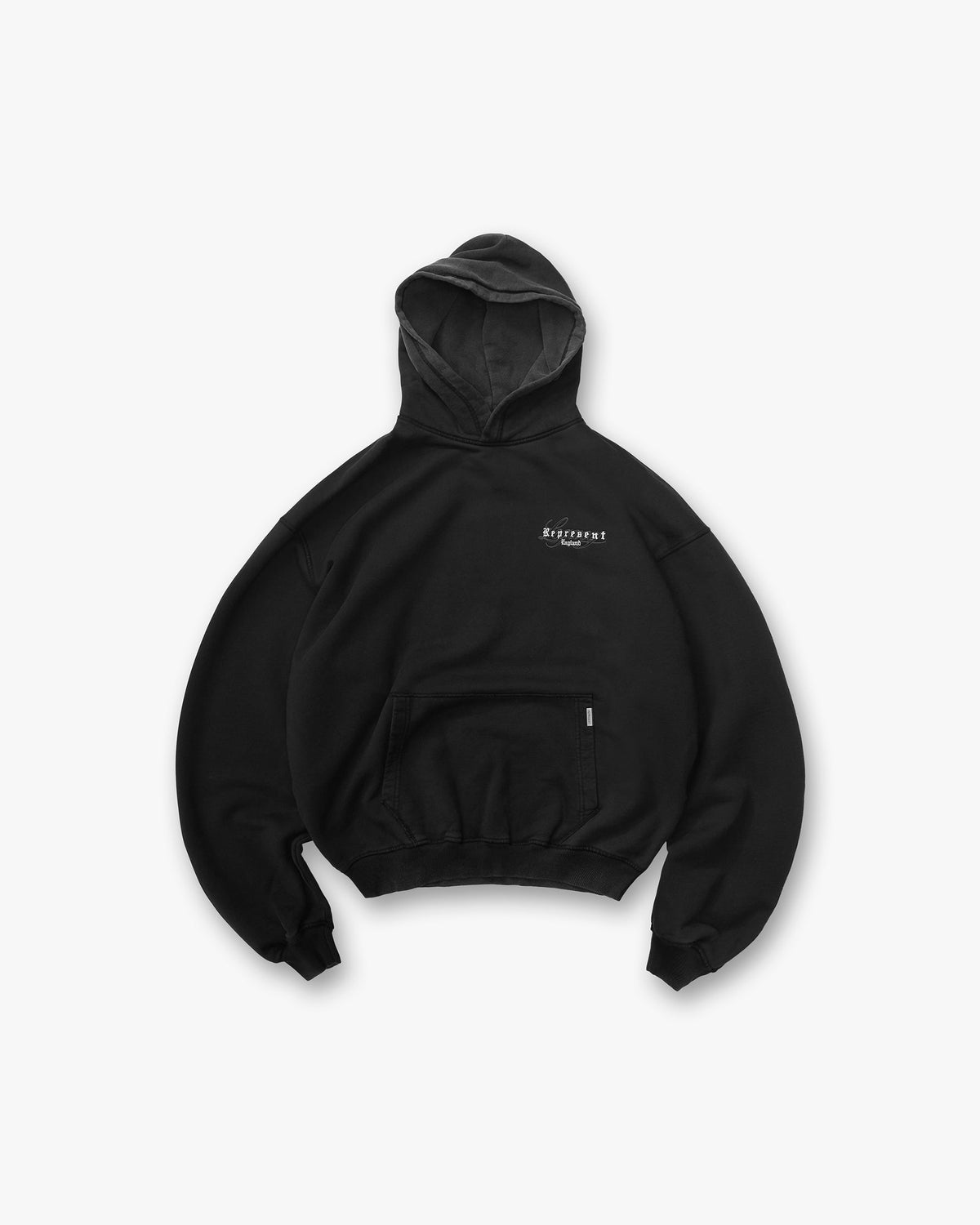 Represent England Legacy Hoodie Vintage Black