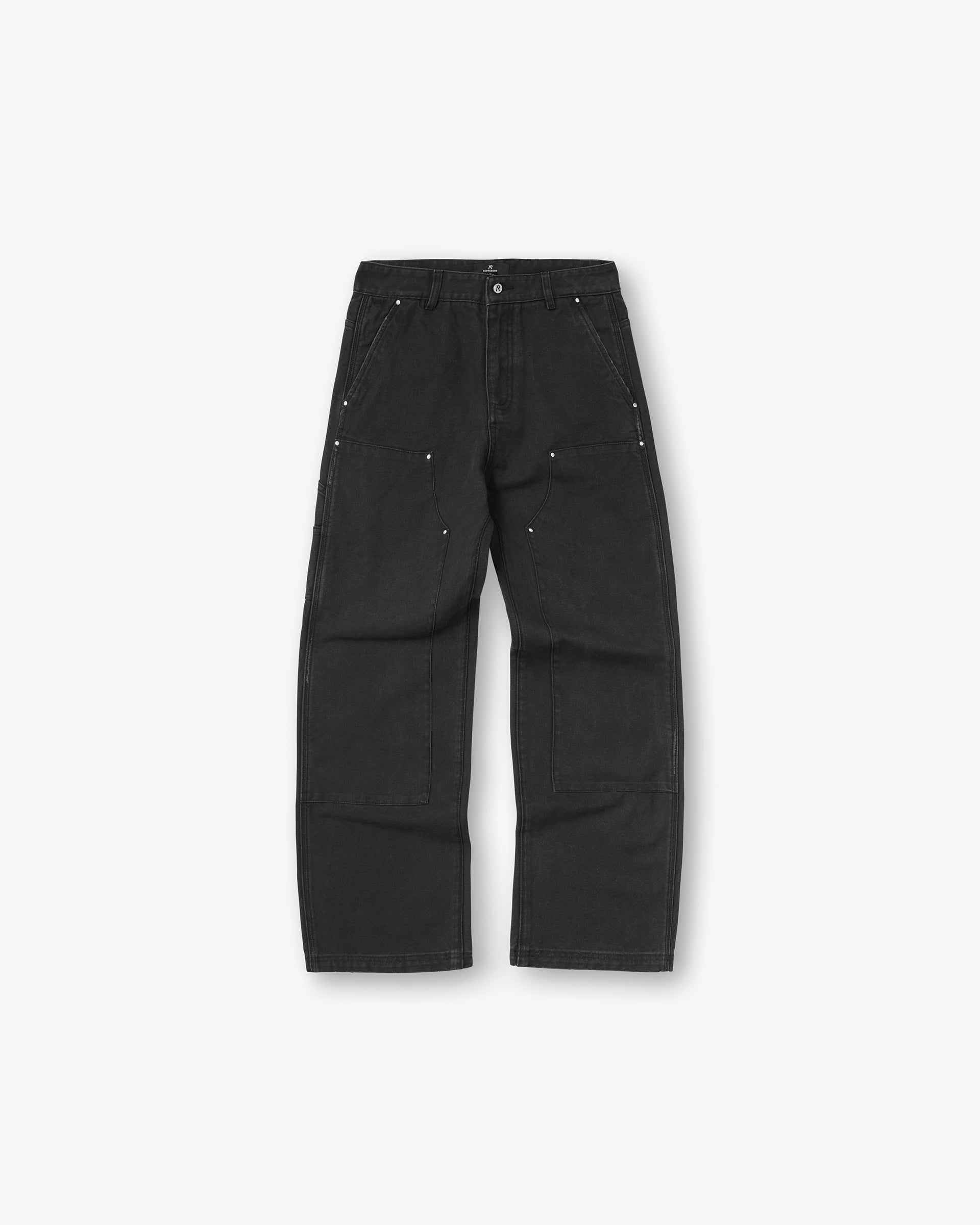 Represent Heaton Workwear Pant Jet Black