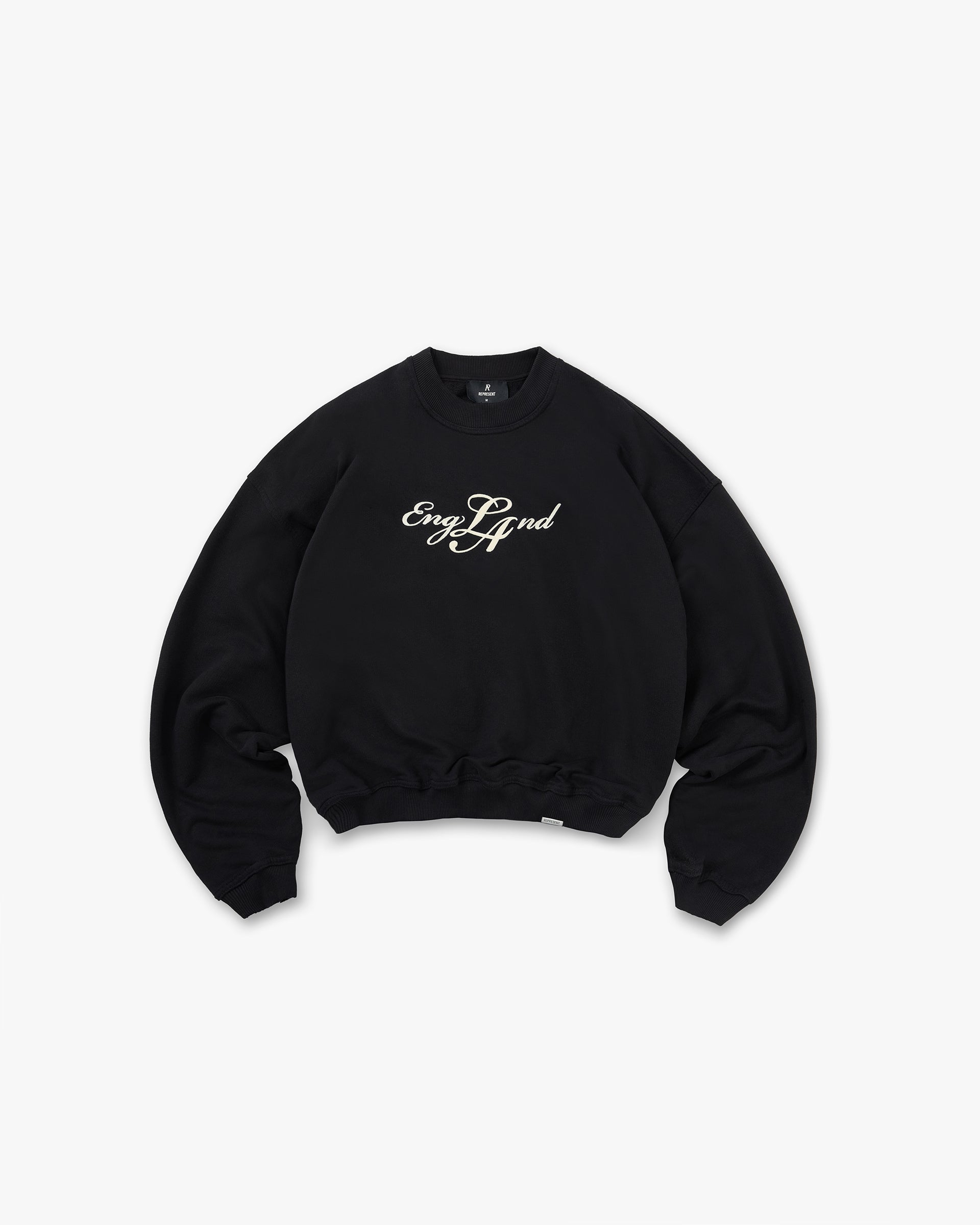 Represent EngLAnd Sweater Jet Black