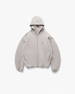 Represent 247 Form Zip Hoodie Ash Grey