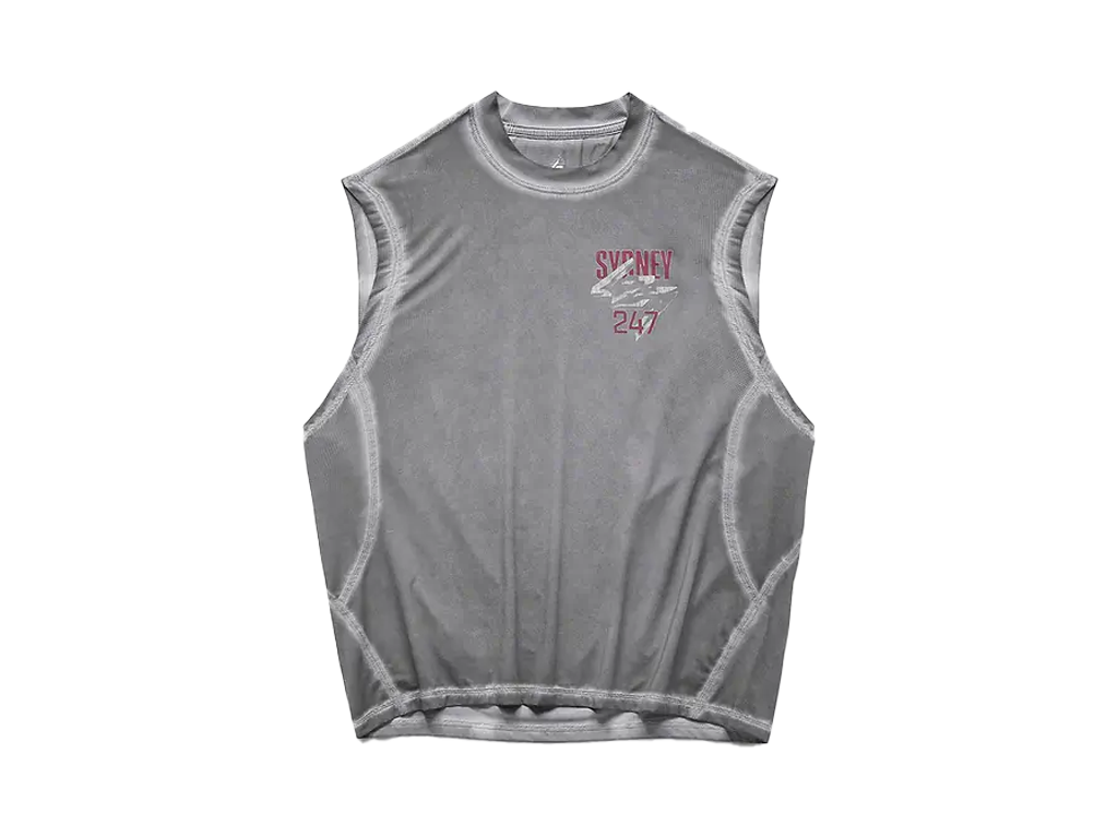 Represent 247 Sydney Tank Washed Grey