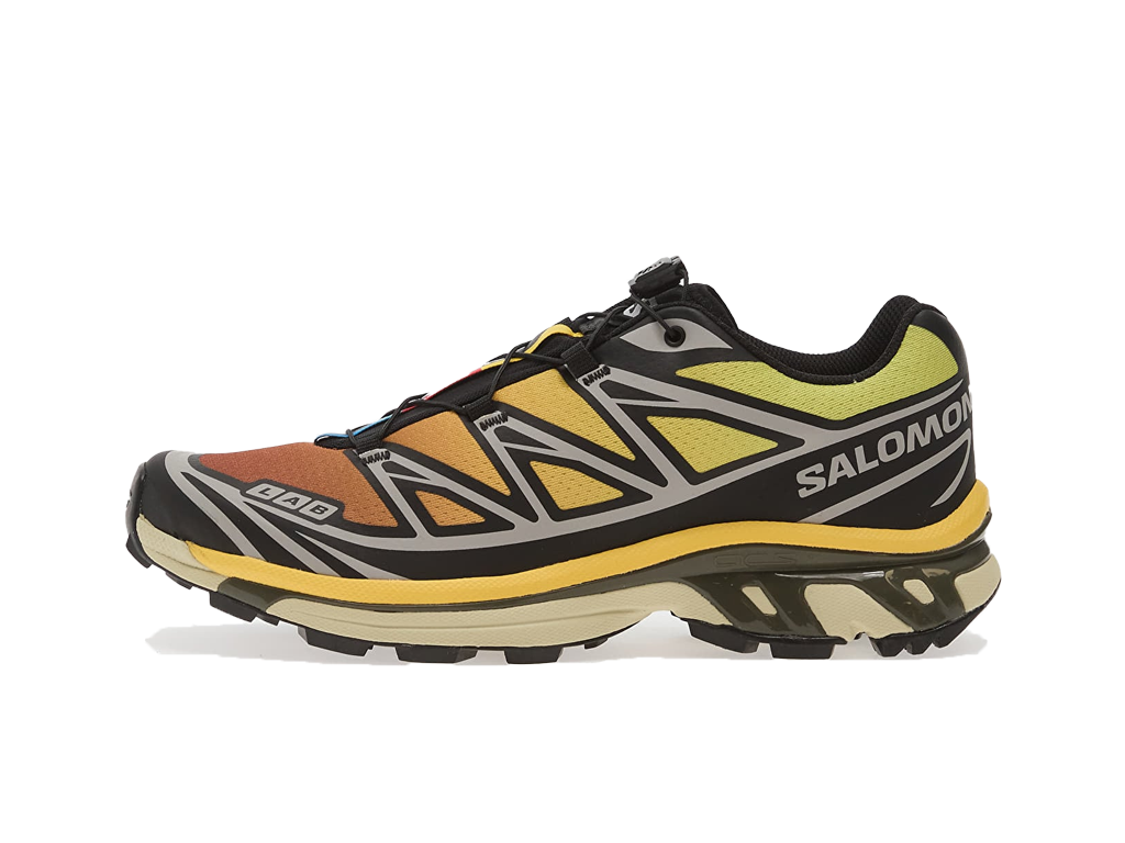 Salomon XT-6 Black Grape Leaf – tenisky, oranžová