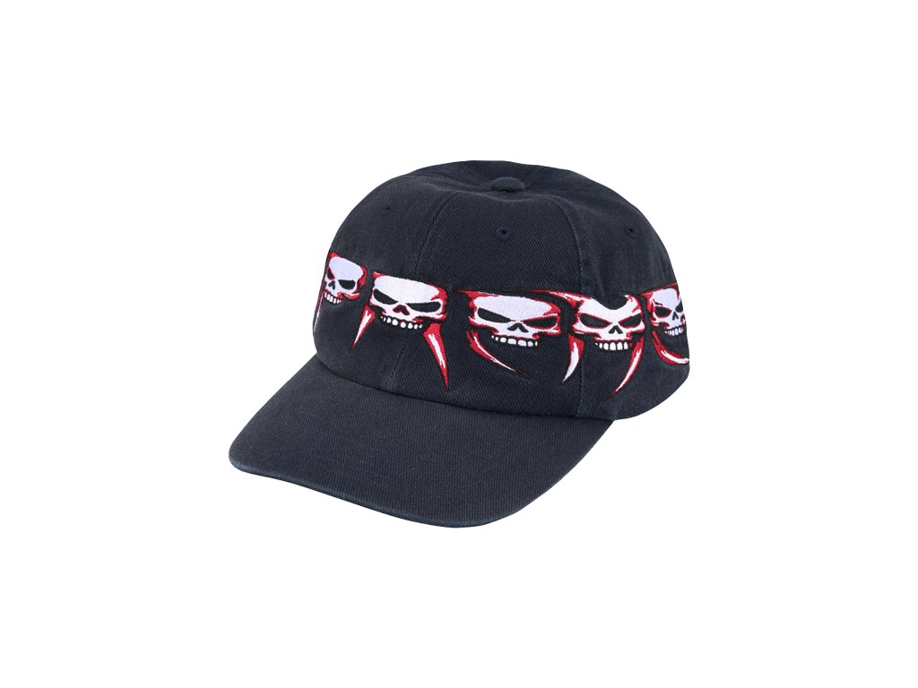 Supreme Skulls Spellout 6-Panel Navy-Supreme-pikastore.cz