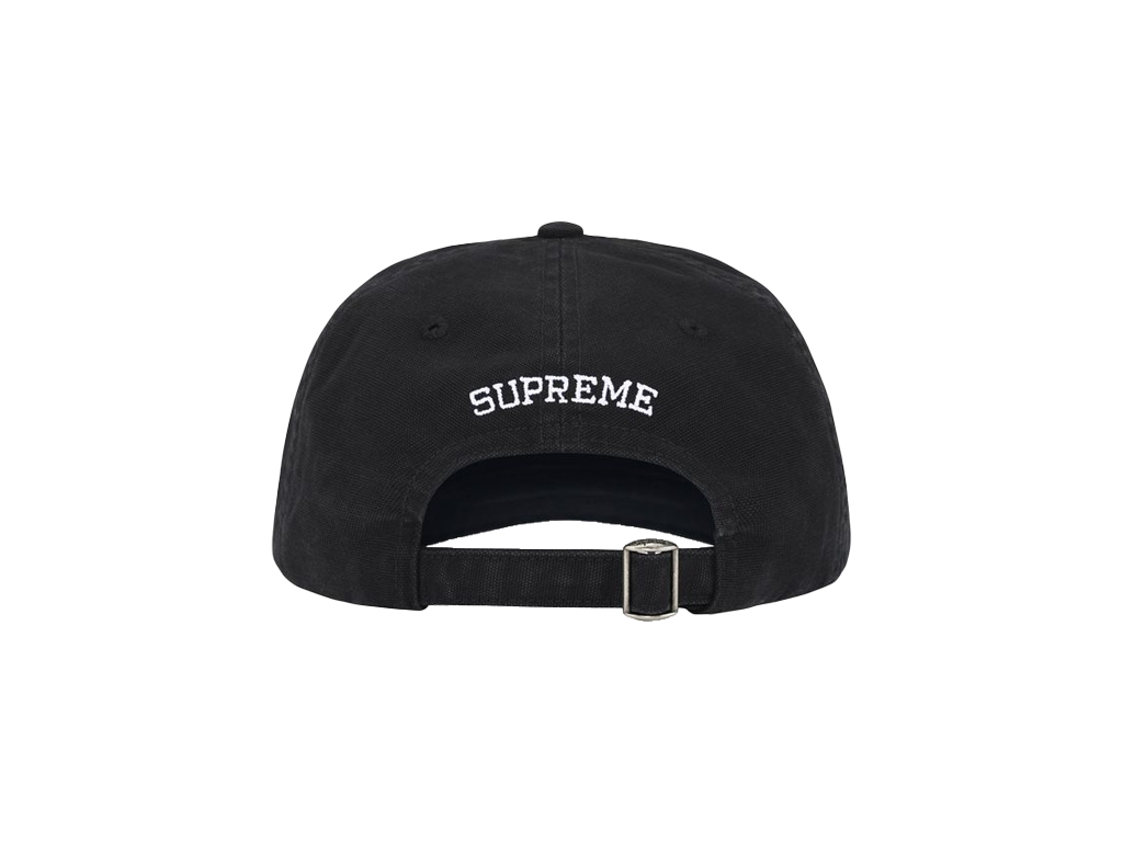 Supreme Washed Canvas S Logo 6-Panel Hat (FW26)-Supreme-pikastore.cz