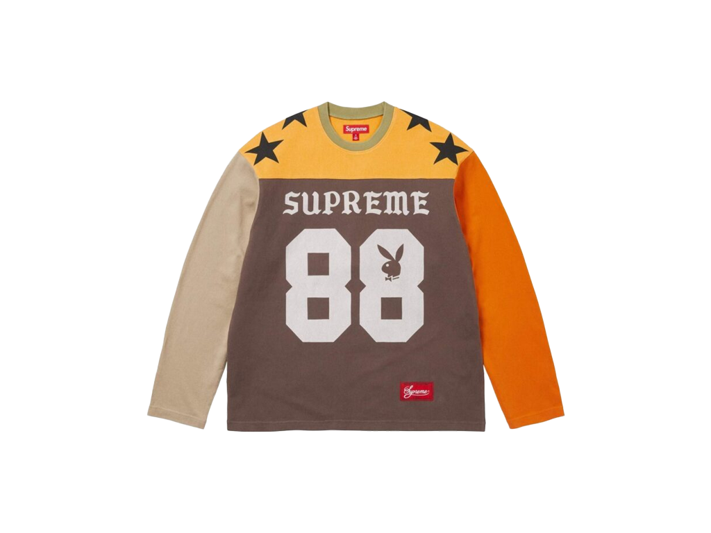 Supreme Playboy L/S Football Top Multi-Supreme-pikastore.cz