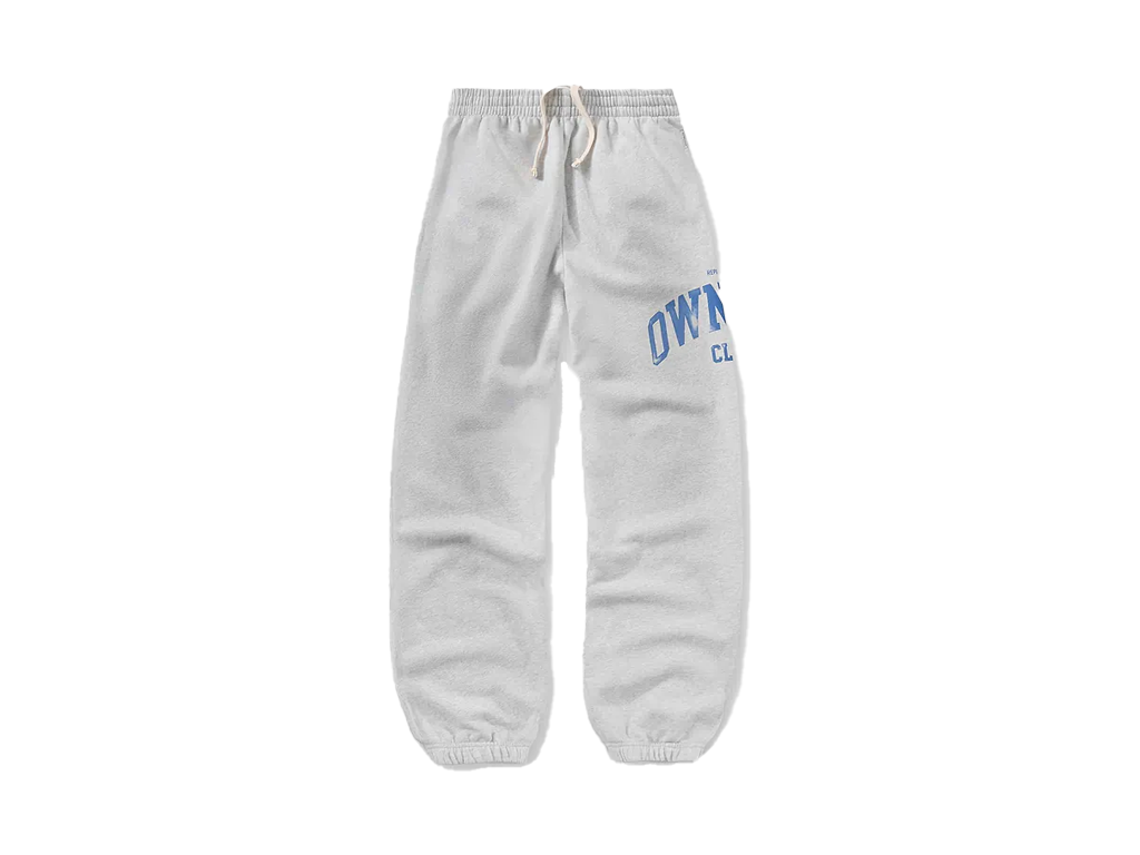 Represent Owners Club Sweatpant Sprayed Ice Grey Marl