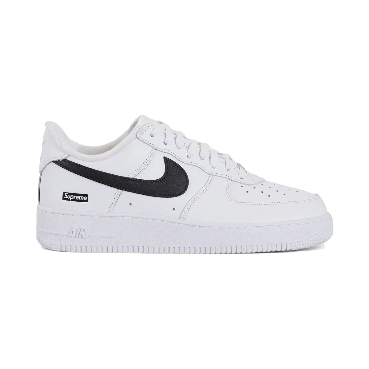 Nike Supreme x Air Force 1 Low Box Logo - White Black-Nike-pikastore.cz